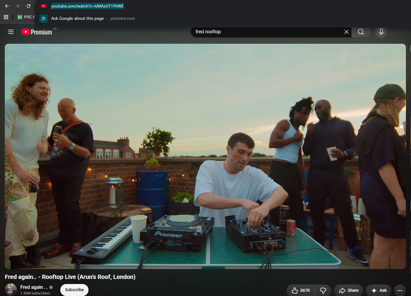 Copy the link to the complete DJ mix
